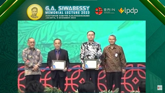 G.A Siwabessy 2023 Hadirkan Ahli Termofisika China, Jun Sun