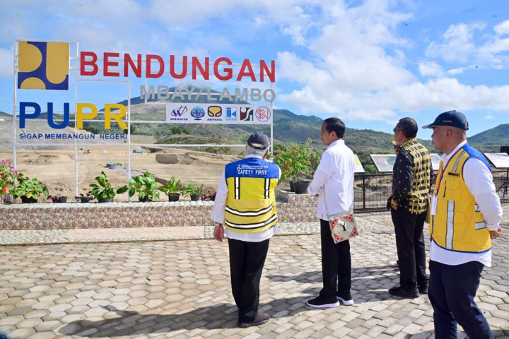 Gencar Bangun Bendungan, Jokowi: Semua Demi Capai Kedaulatan Pangan!