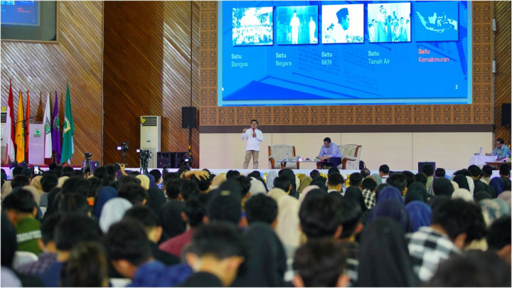 Cak Imin Hadir di Unand Sampaikan Gagasan di Depan Ribuan Mahasiswa