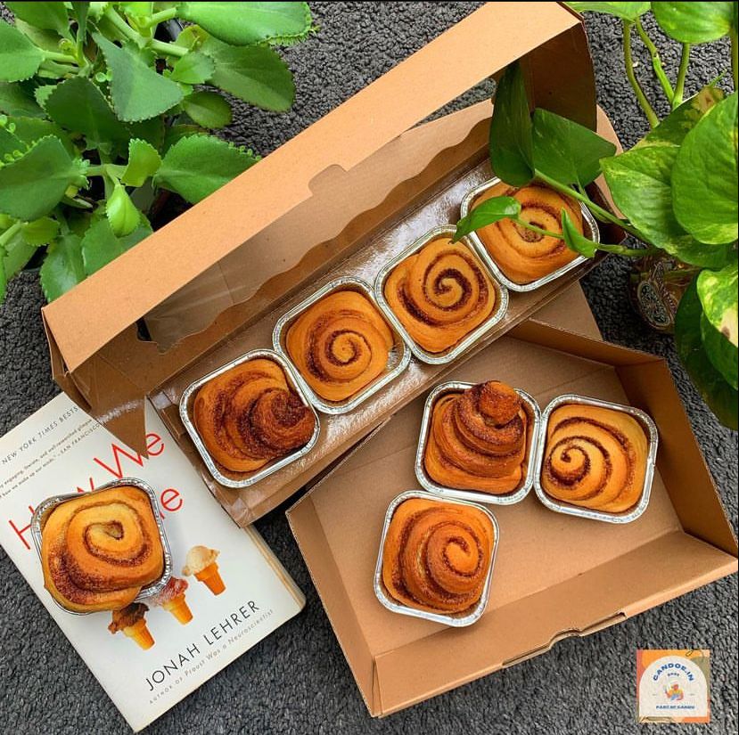 Cinnamon Rolls, foto: Instagram @candoe.in