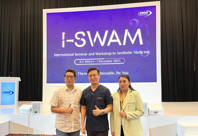 Gelaran ISWAM 2023 hadirkan Dr. Ho Sung Choi pakar Estetika Korea, yang membahas soal kombinasi Filler HA dan Threadlift. (Foto: Dok. Istimewa)
