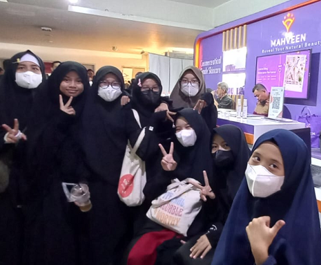 Mahveen menjaring komunitas Muslimah. (Foto: Dok. Istimewa)