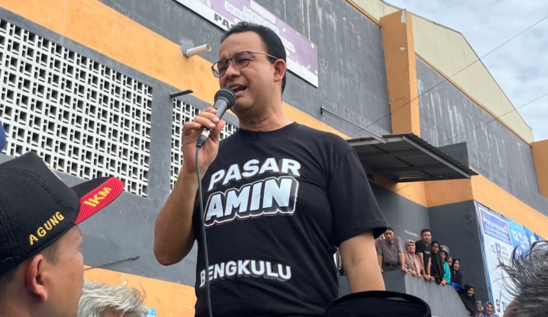 Anies Ingin Pasar Minggu Bengkulu Jadi Pasar AMIN