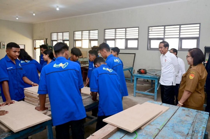 Jokowi Apresiasi Praktik Pembelajaran di SMK Negeri 5 Kupang