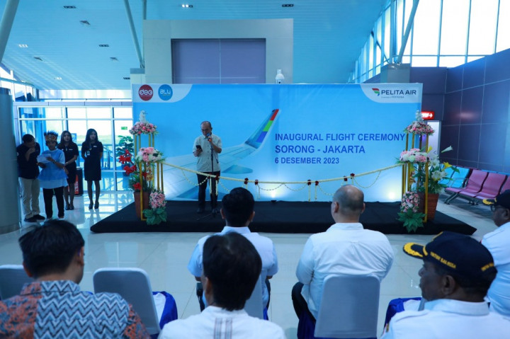 Jelang Nataru, Pelita Air Buka Rute Penerbangan Nonstop Jakarta-Sorong