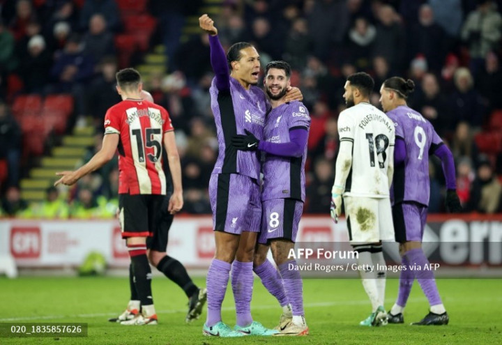 Liverpool Tanpa Kesulitan Kalahkan Sheffield