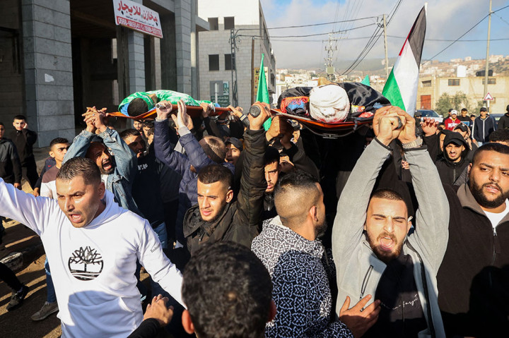 Pasukan Israel Bunuh 4 Warga Palestina di Tepi Barat