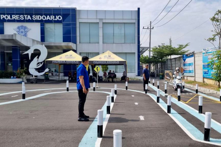 Satlantas Polresta Sidoarjo Gelar Program Cekatan SIM