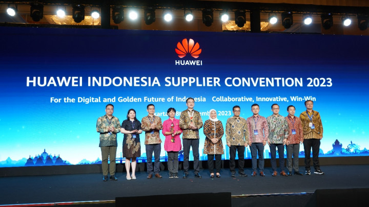 Huawei Supplier Convention 2023 Perkuat Kolaborasi dan Inovasi Menuju Indonesia Emas 2045