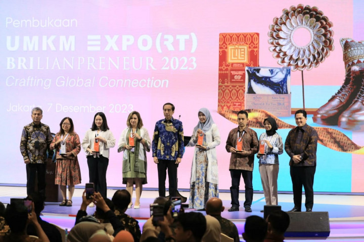 Dorong UMKM Go International, BRI Gelar UMKM EXPO(RT) BRILIANPRENEUR 2023