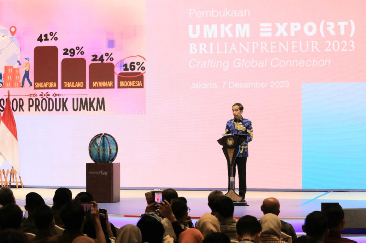 Dinilai Berpihak pada Kemajuan UMKM, BRI UMKM EXPO(RT) BRILIANPRENEUR 2023 Tuai Apresiasi dari Presiden Jokowi