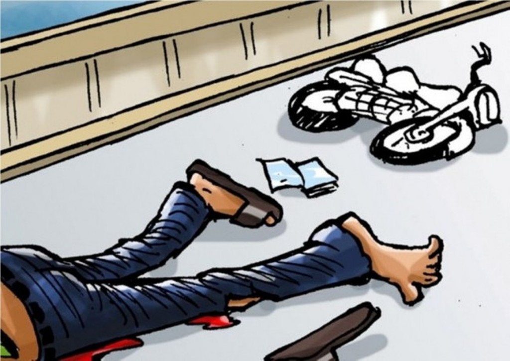Ilustrasi kecelakaan sepeda motor. Medcom.id