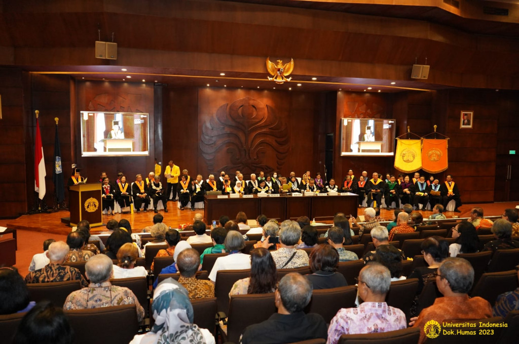 Guru Besar dalam Bidang Studi Pembangunan Fakultas Ilmu Sosial dan Ilmu Politik (FISIP) Universitas Indonesia, Prof. Dra. Francisia Saveria Sika Ery Seda, M.A., Ph.D. DOK UI
