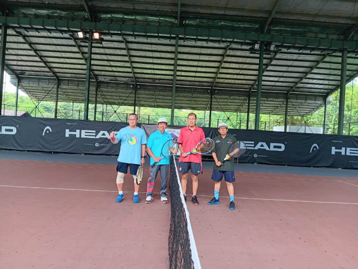 Alumni Smandel Cari Remaja Berbakat lewat Turnamen Tenis