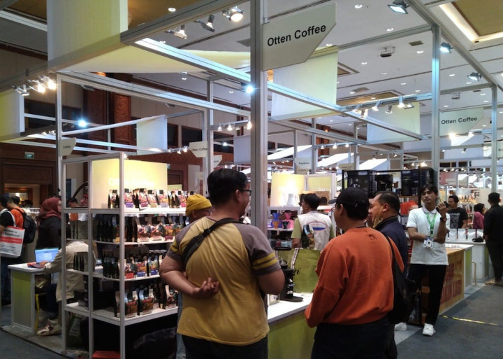 Otten Coffee Tampil di UMKM EXPO(RT) BRILIANPRENEUR 2023, Tawarkan Alat Kopi Kelas Internasional
