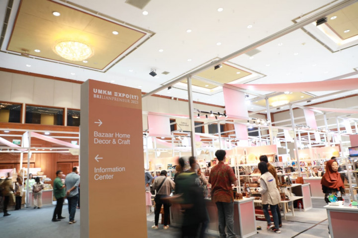 UMKM EXPO(RT) BRILIANPRENEUR 2023, Influencer Reza Pahlevi Bagi Tips UMKM Sukses di Medsos