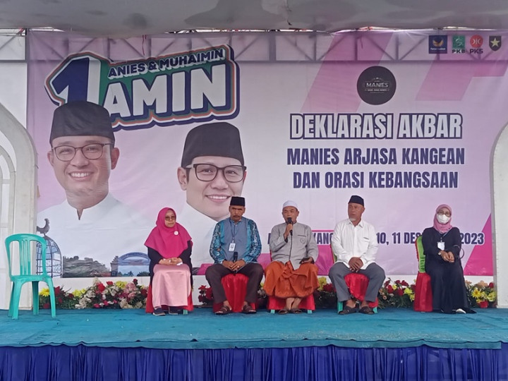 Mak-Mak di Pulau Kangean Madura Deklarasi Dukung Anies-Muhaimin