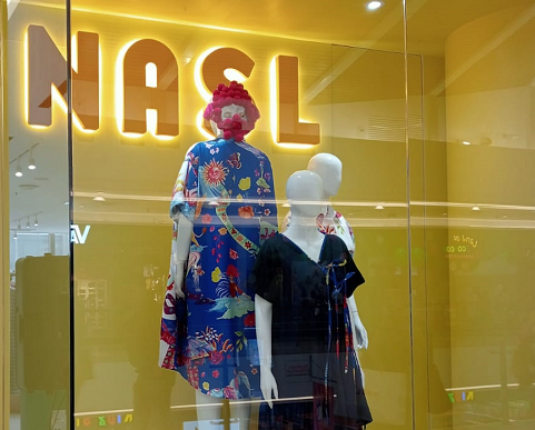 Pop Up Store NASL by Nagita Slavina di Lantai 3 Pondok Indah Mall 3, Jakarta Selatan. (Foto: Dok. Yuni)