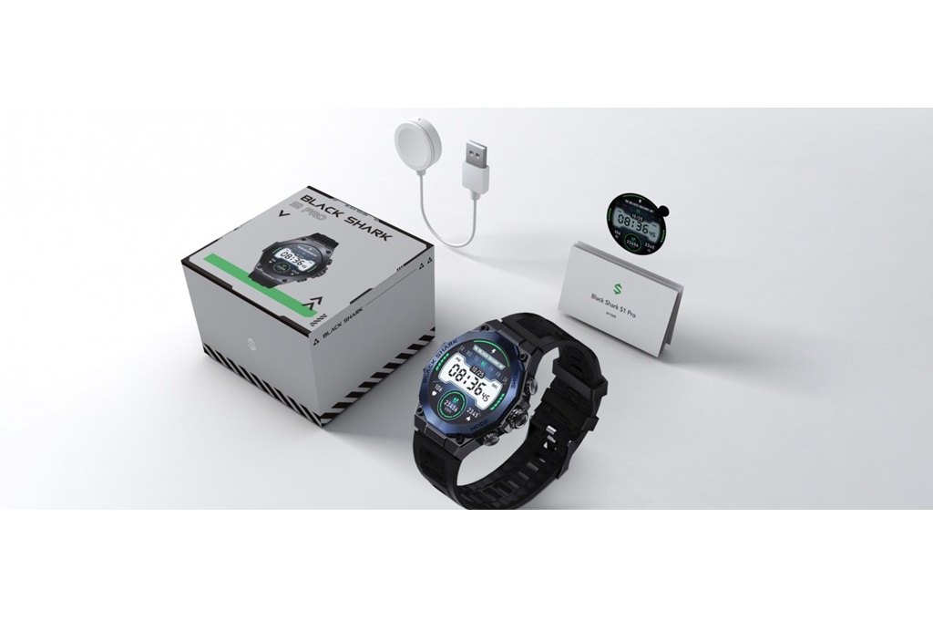 Xiaomi merilis smartwatch Black Shark terbaru, Black Shark S1 Pro, secara global.