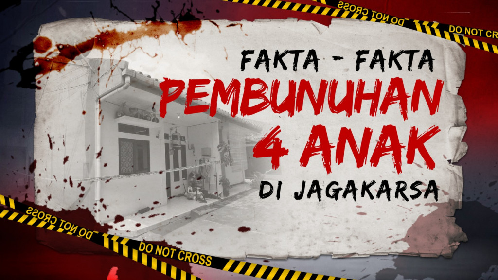 Fakta-fakta Pembunuhan 4 Anak di Jagakarsa