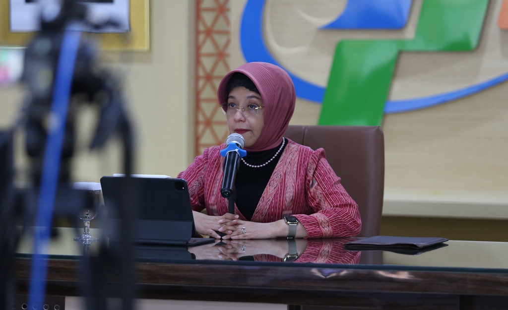 Plt Kepala BPS Amalia Adininggar Widyasanti. Foto: dok BPS.
