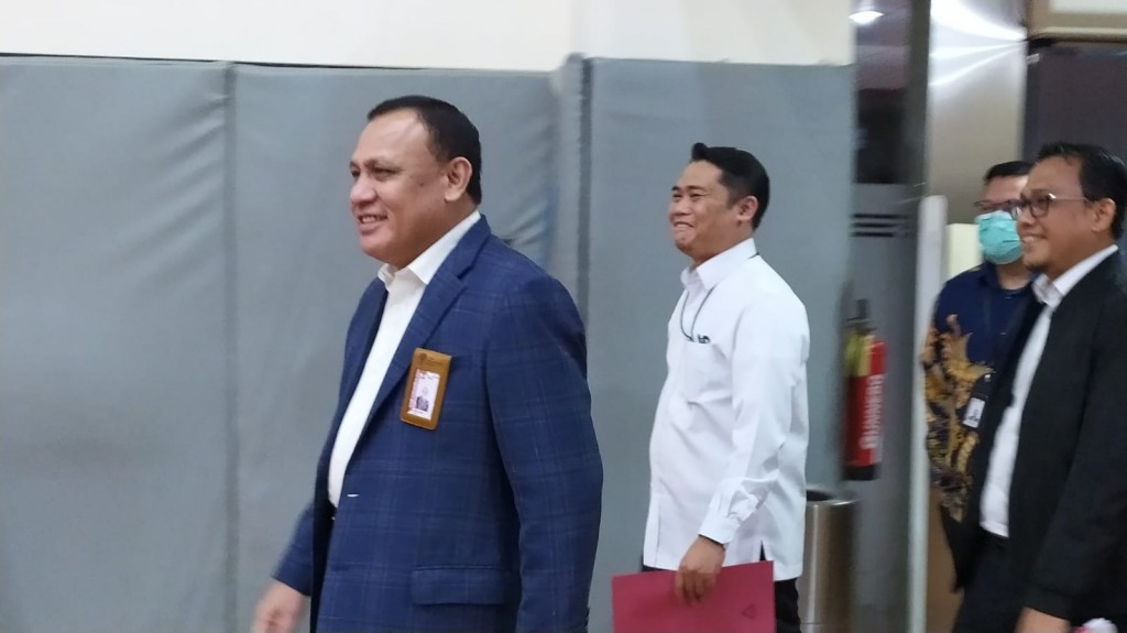 Ketua nonaktif KPK Firli Bahuri/Medcom.id/Candra