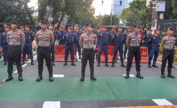 Jelang Debat Perdana Capres 2024, Polisi Tutup Jalan Imam Bonjol