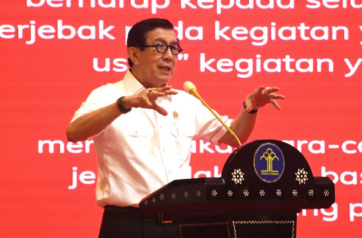 Kemenkumham Evaluasi 2023 dan Bangun Strategi 2024