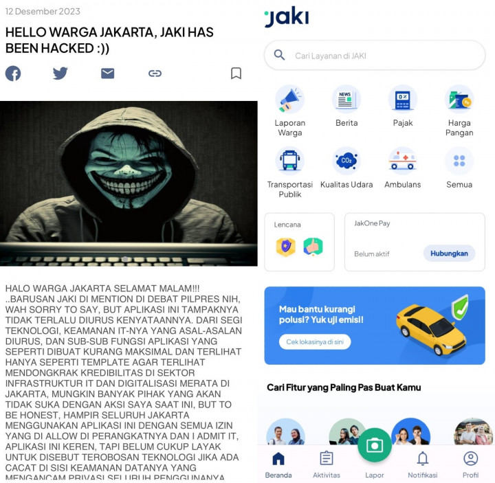 Disebut Anies di Debat Capres 2024, JAKI Langsung Diretas Hacker?
