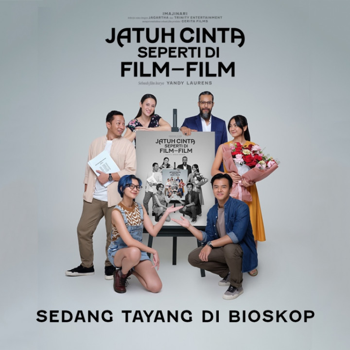 'Jatuh Cinta Seperti di Film Film' Hadirkan Kisah Bernuansa Cinta, Komedi, dan Inspiratif