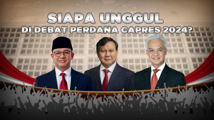 Siapa Unggul di Debat Perdana Capres 2024