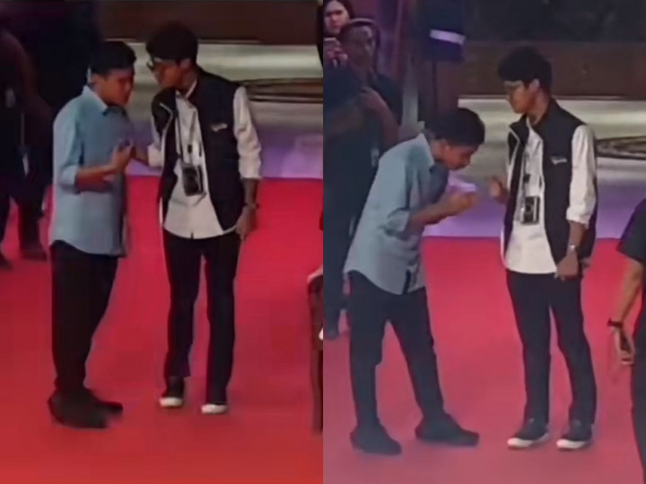 Putra Ganjar ungkap Obrolan dengan Gibran saat Jeda Debat Capres