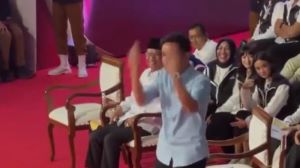 Gibran Kompori Pendukung saat Debat Capres, KPU: Ini Enggak Boleh dan Kita Tegur