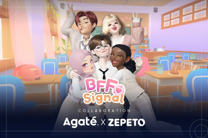 Agate dan Zepeto Ciptakan Dunia Virtual Bernama BFF Signals