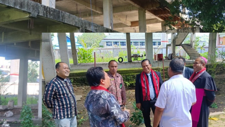 Dirjen Bimas Katolik Upayakan Pembangunan Gedung Seminari STPAK Ambon Dilanjutkan