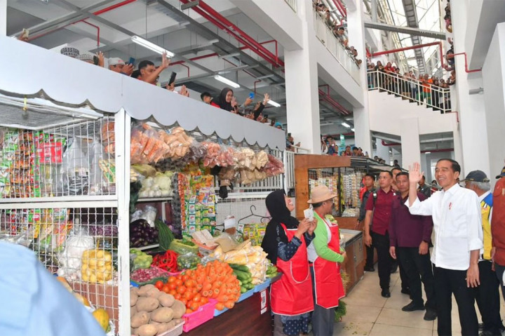 Jokowi: Pasar Induk Among Tani Terbesar di Indonesia