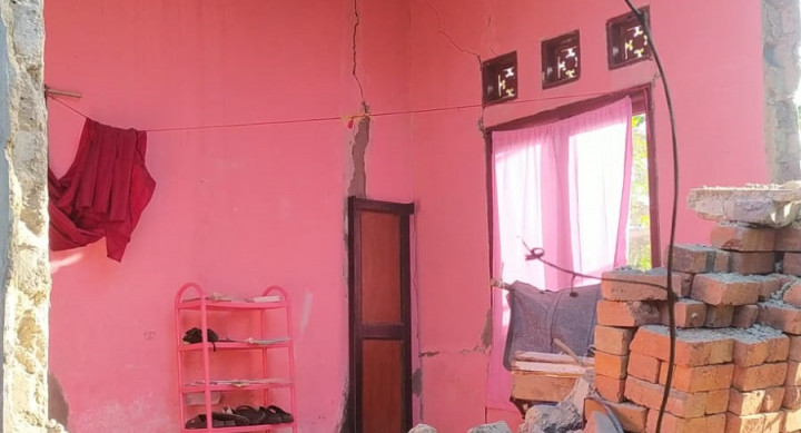 347 Warga Sukabumi Terdampak Gempa Magnitudo 4,6