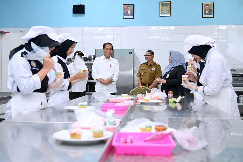 Apresiasi SMKN 3 Malang, Jokowi: Ini Terbaik Yang Pernah Saya Kunjungi