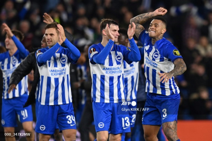Brighton Paksa Marseille Tempuh Jalur Play-off ke 16 Besar
