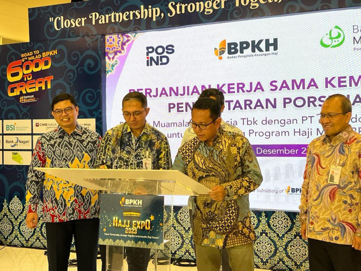 Pos Indonesia dan Bank Muamalat Jalin Sinergi Pendaftaran Haji