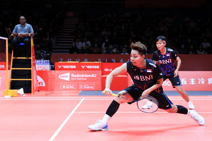 Kurang Maksimal, Apri/Fadia Tersingkir dari BWF WTF 2023