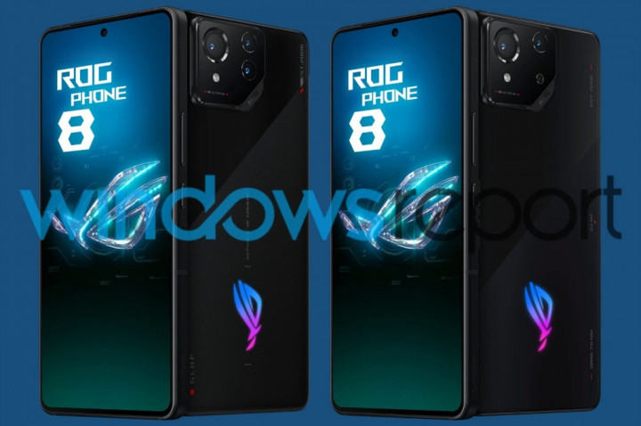 Bocoran Gambar Asus ROG Phone 8 dan 8 Pro Beredar
