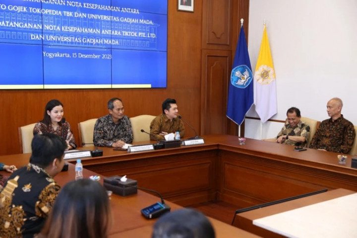 UGM Gandeng GoTo dan Tiktok, Siapkan Talenta Digital