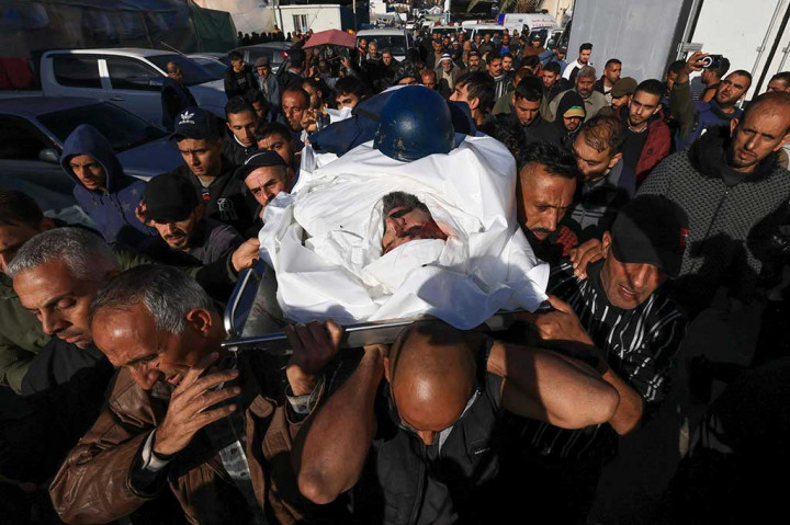 Jalanan di Gaza Kini Berubah Jadi Kuburan Terbuka