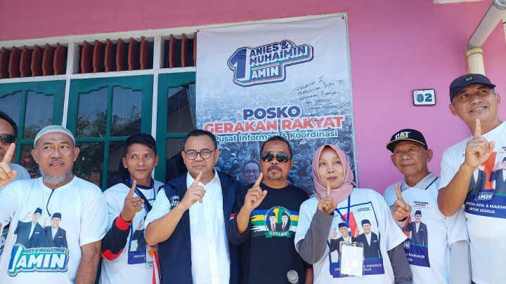 Masyarakat Ramai-ramai Alih Fungsikan Rumah Jadi Posko Pemenangan Anies-Muhaimin