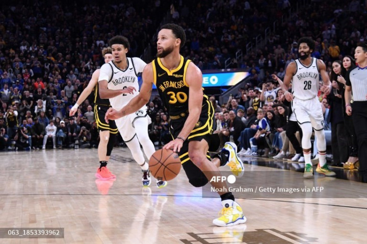 NBA: Bekuk Nets, Warriors Putus 3 Laga Tanpa Kemenangan