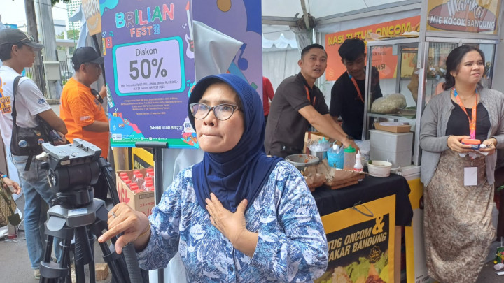 Pelaku UMKM Raih Cuan di BRILiaN Fest 2023