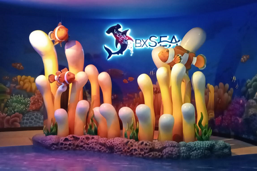 Oceanarium BXSea di lantai B1-B2, Bintaro Xchange Mall 2, Bintaro, Tangerang Selatan. (Foto: Dok. Yuni)