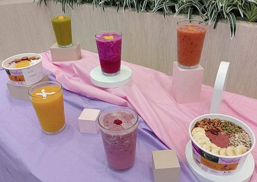 Varian menu smoothies Re.Fresh by Re.juve store di BXchange Mall 2, Tangerang Selatan, (Foto: Dok. Yuni)