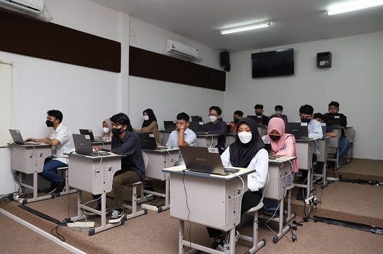 Ilustrasi UTBK-SNBT 2023 di Universitas Brawijaya. DOK UB